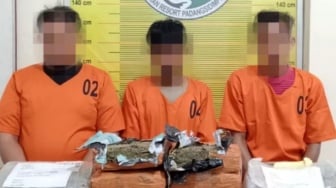 Pengiriman 10 Kg Ganja Tujuan Bekasi Via Ekspedisi Digagalkan, 3 Pria Ditangkap