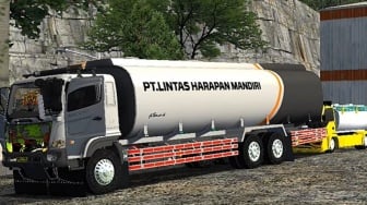 17 Link Livery dan Mod BUSSID Truck Tangki Keren, Ada CPO Hingga BBM