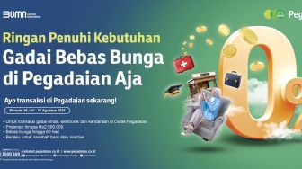 Sambut Kemerdekaan RI ke-79!  Program Gadai Bebas Bunga, Hanya di Pegadaian