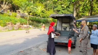 Minta-minta Sumbangan di Jalan Ancam Nyawa Warga, Pemkab Tanah Datar Turun Tangan