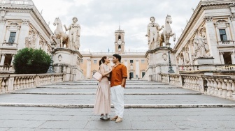 Bisa Dicontoh, 5 Aktivitas Honeymoon Aaliyah Massaid dan Thariq Halilintar di Italia