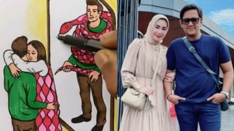Andre Taulany Buka Suara Usai Diduga Sindir Istri Lewat Gambar Ular: Itu Cuma...