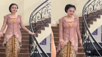 Amora Lemos Dandan Pakai Kebaya, Parasnya Dipuji: Wajahnya Kembar sama Azura