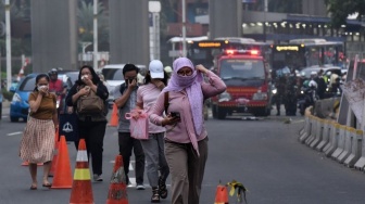 Imbas Galian Saluran Air Pemprov DKI, Kronologi Bocornya Pipa Gas PGN di Depan Kantor Kemenkes