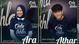 Adhisty Zara dan Abun Sungkar Terpilih Bintangi Film Cinta dalam Ikhlas
