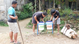 Kurangi Pencemaran Lingkungan, KKN Untidar Adakan Program Pemilahan Sampah