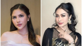 Bak Bumi dan Langit, Beda Muka Asli Iis Dahlia dan Jessica Mila Saat Dapat Kejutan Ultah