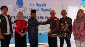 Hutama Karya Sediakan Sarana Air Bersih Bagi Ribuan KK di Desa Batu Teritip Dumai