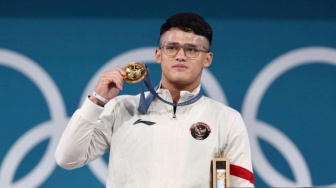 Sukses Raih Emas Olimpiade Paris 2024, Rizki Juniansyah Ungkap Ritualnya Sebelum Bertanding