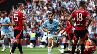 Hasil Manchester City vs Manchester United: Gelar Community Shield ke-6 The Citizens