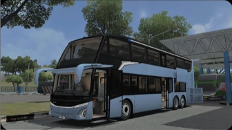 Link Download dan Cara Pasang Mod BUSSID JB5 Double Decker, Bisa Nyetir Bis Tingkat!