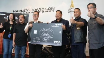 Perluas Ekosistem Bisnis Kartu Kredit, Bank Mandiri Gandeng HOG Indomobil Jakarta Chapter