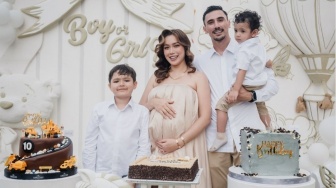 5 Potret Gender Reveal Meriah Jessica Iskandar, Sambut Anak Perempuan Setelah Lahirkan Dua Jagoan!