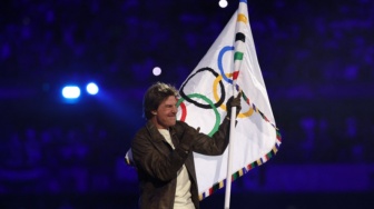 Aksi 'Mission: Impossible' Tom Cruise di Penutupan Olimpiade Paris 2024