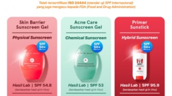 3 Varian Sunscreen Dear Me Beauty untuk Kulit Sensitif hingga Berminyak, Tertarik Mencoba?