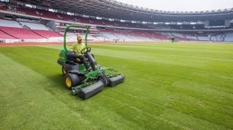 Gawat! Rumput GBK Terancam Belum Sempurna saat Timnas Indonesia Jamu Bahrain