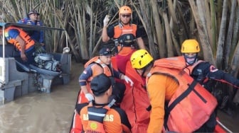 4 Orang Korban Robohnya Jembatan Lalan Muba Ditemukan Meninggal, Tersisa 1 Orang Lagi