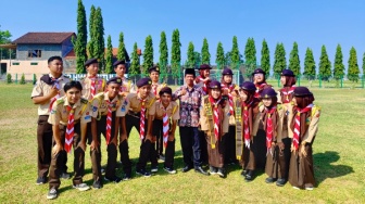 Siswa MAN 2 Bantul Aktif Berpartisipasi dalam Peringatan Hari Pramuka ke-63