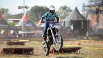 Trial Game Dirt Masuki Seri Yogyakarta, Atlet Motocross Tanah Air Berebut Poin