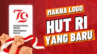 Makna Logo Hut-79 RI Tema Nusantara Baru Indonesia Maju' #KATANYA