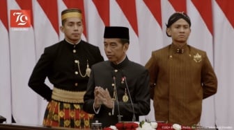 Pesan Jokowi ke Prabowo: Saya Serahkan Tongkat Estafet Kepemimpinan