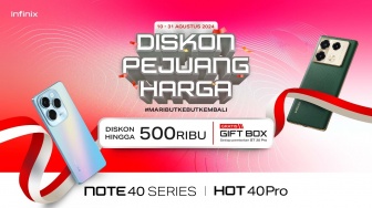 Daftar Promo HP Infinix Agustus 2024, Diskon Harga hingga Rp 500 Ribu