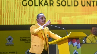 Tutup Munas, Bahlil Lahadalia Ungkit Jasa Golkar kepada Presiden Terpilih Prabowo Subianto