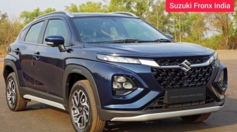 Terciduk! Suzuki Fronx Tengah Mengaspal di Indonesia Gunakan Stiker Kamuflase, Siap Rilis di Tanah Air?