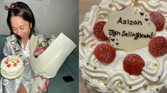 Azizah Salsha Diduga Selingkuh dengan Salim, Jejak Digital Kue Bridal Shower Viral Lagi