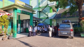 Kontingen MAN 2 Bantul Berangkat ke Expo Madrasah ke-7 dengan Semangat