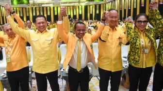 Bukan Jokowi, Bahlil Lahadalia Tunjuk AGK jadi Ketua Dewan Pembina Golkar