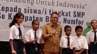 BRI Fasilitasi Transaksi Digital Sektor Pendidikan di Biak Numfor