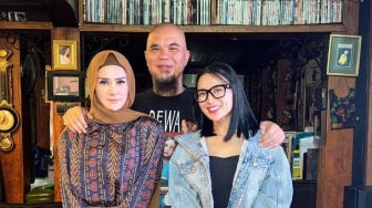 Ahmad Dhani Foto dengan Wika Salim, Mulan Jameela Diwanti-wanti: Dulu Awalnya Foto Bertiga