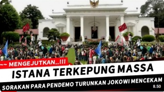 Cek Fakta: Gagal Memajukan Negara, Jokowi Dituntut Mundur dari Jabatan