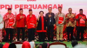 Momen Megawati Umumkan 169 Calon Kepala Daerah Jagoan PDIP untuk Pilkada 2024