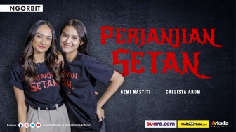 NGORBIT: Gemi Nastiti & Callista Arum Syok Liat Adegan Horor di Lokasi Syuting Film Perjanjian Setan