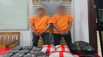 2 Pengedar 10 Kg Sabu dan 30 Ribu Butir Ekstasi Diringkus Polres Tebing Tinggi