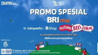 Diskon hingga 30 Persen! BRI Ajak Pengguna Belanja di Festival Beli Lokal 2024