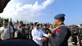 2.000 Personel TNI dan Polri Dikerahkan Amankan Pilkada Serentak 2024 di Lampung