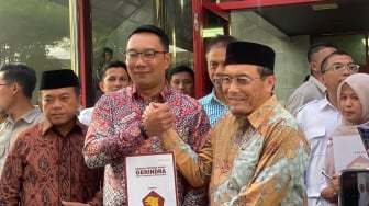 LIVE STREAMING: Pendaftaran Ridwan Kamil-Suswono Sebagai Bacagub dan Bacawagub Jakarta 2024