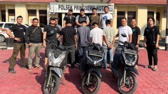 Komplotan Curanmor yang Sering Beraksi di Pringsewu Ditangkap