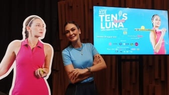 Gelar Kompetisi Tenis, Luna Maya Kumpulkan Donasi untuk Pendidikan di Indonesia