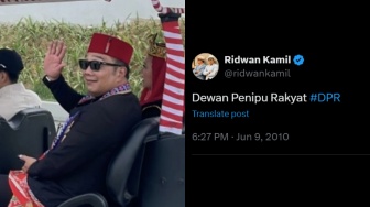 Isinya Penuh Sindiran: Apa Arti "Login" Dalam Kolom Komentar Cuitan Lawas Ridwan Kamil?