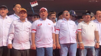 Deklarasi Heri Koswara-Sholihin Hari Ini, Alun-alun Kota Bekasi Disesaki Massa Pendukung