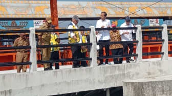 Di Balik Peresmian Bendungan Marga Tiga oleh Jokowi: Ganti Rugi Lahan Warga Belum Tuntas