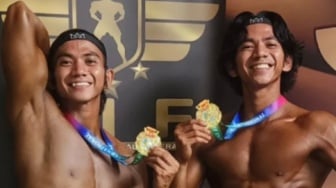 Dibilang Kayak Kuli Panggul, Rizki-Ridho DA Menang Kompetisi Binaraga di Singapura