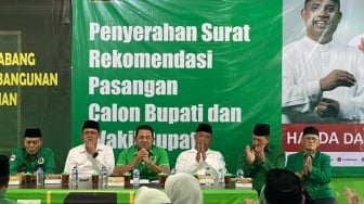 PPP Resmi Serahkan Surat Rekomendasi untuk Harda Kiswaya dan Danang Maharsa di Pilkada Sleman 2024