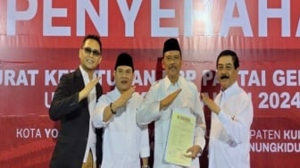 Gerindra-PKB Resmi Usung Marija-Yusron di Pilkada Kulon Progo 2024