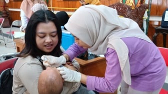 Capaian Vaksin Polio di JogjaTembus 98 Persen, Dosis Kedua Dikebut