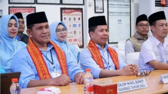 KPU Sambas Terima Pendaftaran 2 Pasangan Calon Bupati dan Wakil Bupati untuk Pilkada 2024